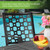 MEOOEM Patio Dining Set Outdoor Metal Square Bistro Side/End Table and Stackable Patio Dining Chairs;  Black MEOOEM Patio Dining Set Outdoor Metal Square Bistro Side/End Table and Stackable Patio Dining Chairs;  Black