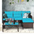 3 Pieces Outdoor Patio Corner Rattan Sofa Set 3 Pieces Outdoor Patio Corner Rattan Sofa Set