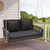2-Person Outdoor Wicker Porch Swing with Seat and Back Cushions 2-Person Outdoor Wicker Porch Swing with Seat and Back Cushions