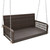 2-Person Outdoor Wicker Porch Swing with Seat and Back Cushions 2-Person Outdoor Wicker Porch Swing with Seat and Back Cushions