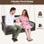 2-Person Outdoor Wicker Porch Swing with Seat and Back Cushions 2-Person Outdoor Wicker Porch Swing with Seat and Back Cushions
