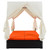 Outdoor Patio Wicker Sunbed Daybed with Cushions, Adjustable Seats Outdoor Patio Wicker Sunbed Daybed with Cushions, Adjustable Seats
