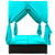 Outdoor Patio Wicker Sunbed Daybed with Cushions, Adjustable Seats Outdoor Patio Wicker Sunbed Daybed with Cushions, Adjustable Seats