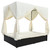 Outdoor Patio Wicker Sunbed Daybed with Cushions, Adjustable Seats Outdoor Patio Wicker Sunbed Daybed with Cushions, Adjustable Seats