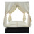 Outdoor Patio Wicker Sunbed Daybed with Cushions, Adjustable Seats Outdoor Patio Wicker Sunbed Daybed with Cushions, Adjustable Seats