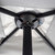 Outdoor Patio Dining Set for 4 People, Metal Patio Furniture Table and Chair Set with Umbrella, Black Outdoor Patio Dining Set for 4 People, Metal Patio Furniture Table and Chair Set with Umbrella, Black
