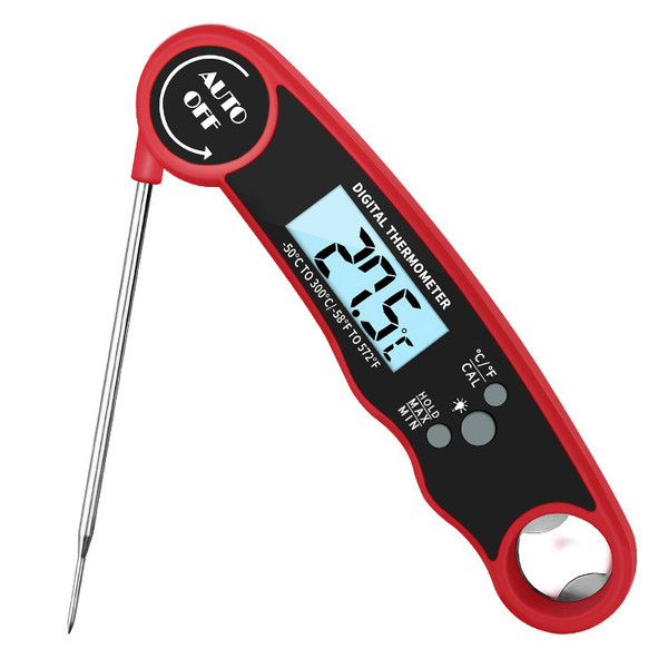 Digital Meat Thermometer with Probe - Waterproof;  Kitchen Instant Read Food Thermometer for Cooking;  Baking;  Liquids;  Candy;  Grilling BBQ & Air Fryer Digital Meat Thermometer with Probe - Waterproof;  Kitchen Instant Read Food Thermometer for Cooking;  Baking;  Liquids;  Candy;  Grilling BBQ & Air Fryer