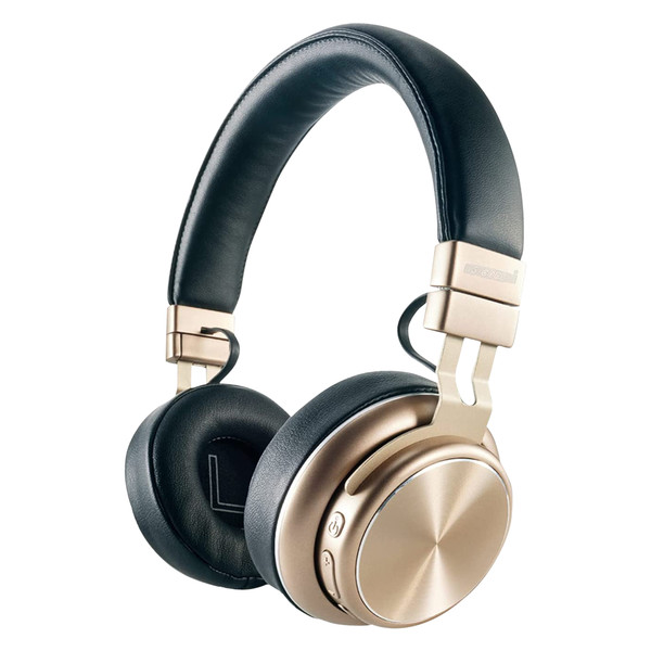 5 CORE Premium Bluetooth Wireless 5.0 USB Over-Ear Foldable Headphones with Microphone Deep Bass Stereo Headset with Soft Memory-Protein Earmuffs Gaming Headphone 13G Golden - Headphone 13G 5 CORE Premium Bluetooth Wireless 5.0 USB Over-Ear Foldable Headphones with Microphone Deep Bass Stereo Headset with Soft Memory-Protein Earmuffs Gaming Headphone 13G Golden - Headphone 13G