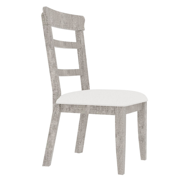 Upholstered pine wood Dining Chairs (19.1*24*37.4inch)Set of 2, Dining Room Kitchen Side Chair Ladder Back Side Chairs Gray Upholstered pine wood Dining Chairs (19.1*24*37.4inch)Set of 2, Dining Room Kitchen Side Chair Ladder Back Side Chairs Gray