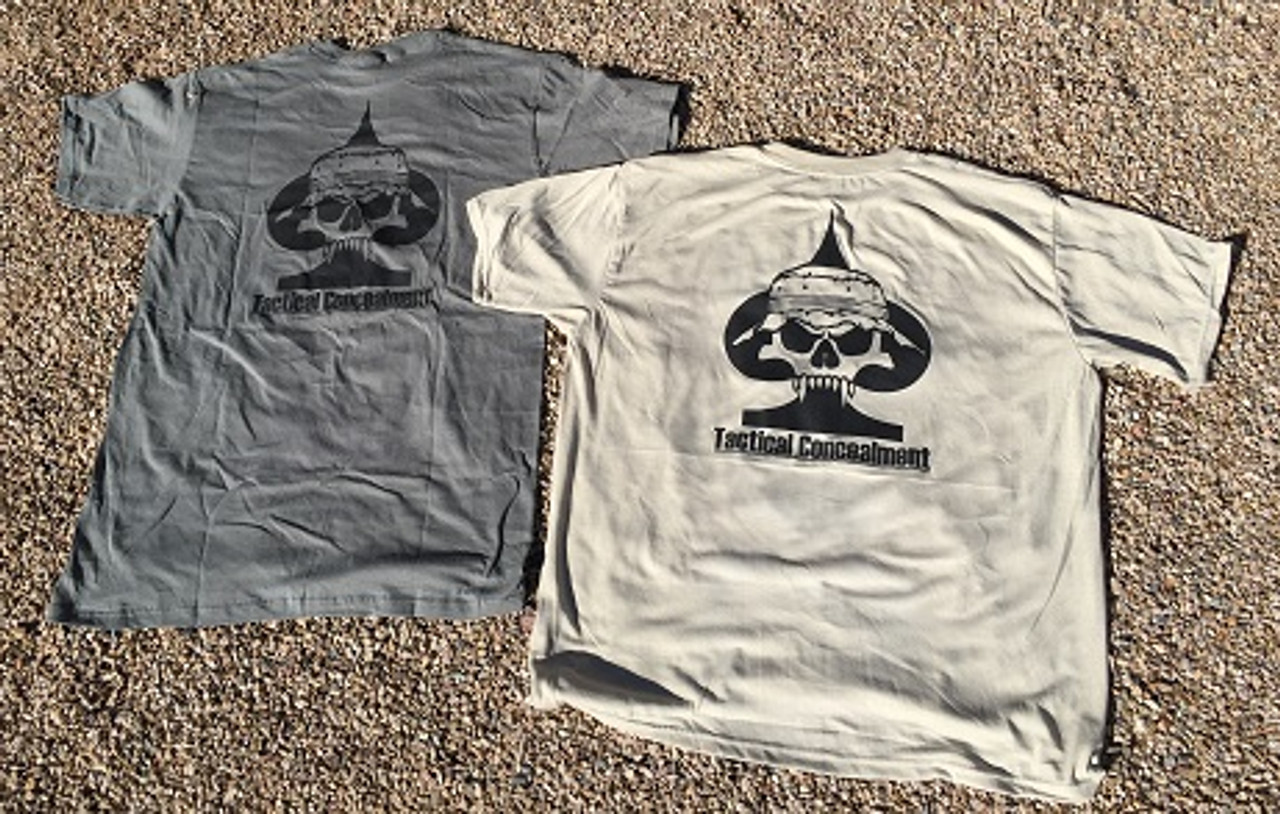 Tactical Concealment Skull T-Shirt - Tactical Concealment LLC