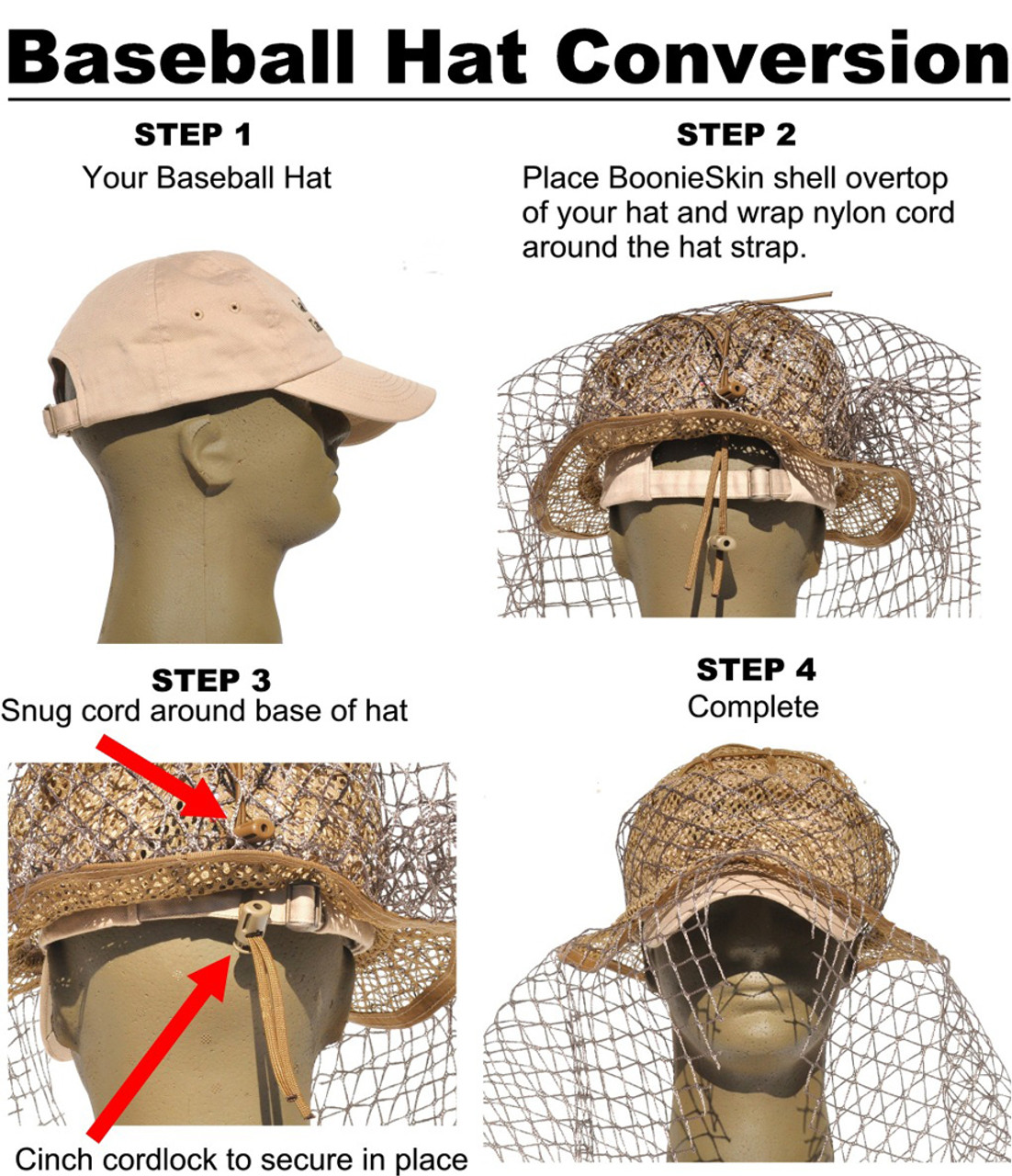 Sniper Boonie Hat - Slip Over - Tactical Concealment LLC