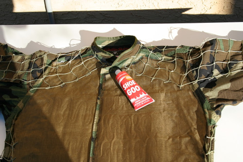 Ghillie Suit Adhesive: Shoe Goo