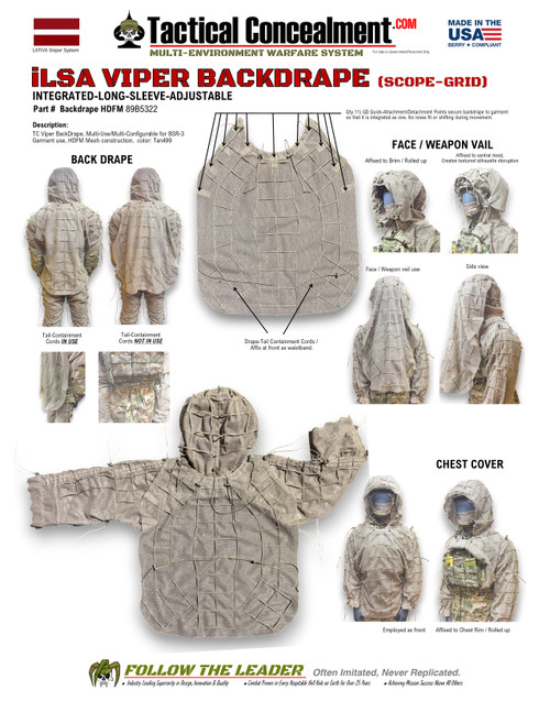 Scope Grid Viper Backdrape