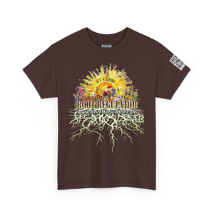 Let's Grow! Sunshine & Flowers Root Regulator Unisex Heavy Cotton Tee Let's Grow! Sunshine & Flowers Root Regulator Unisex Heavy Cotton Tee