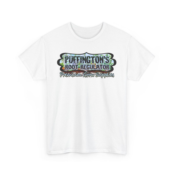 Puffington's Root Regulator Unisex Heavy Cotton Tee