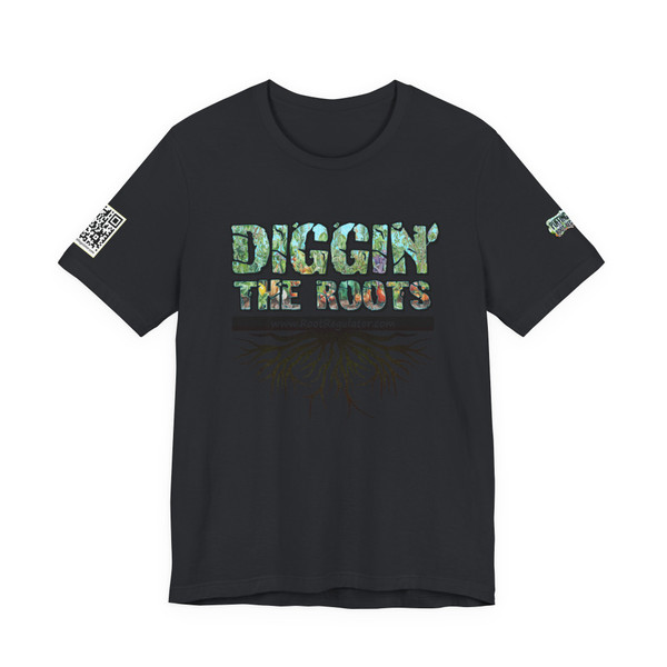 Diggin The Roots Darks Unisex Jersey Short Sleeve Tee