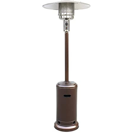 Living Accents 48,000 BTU Bronze Steel Freestanding Patio Heater