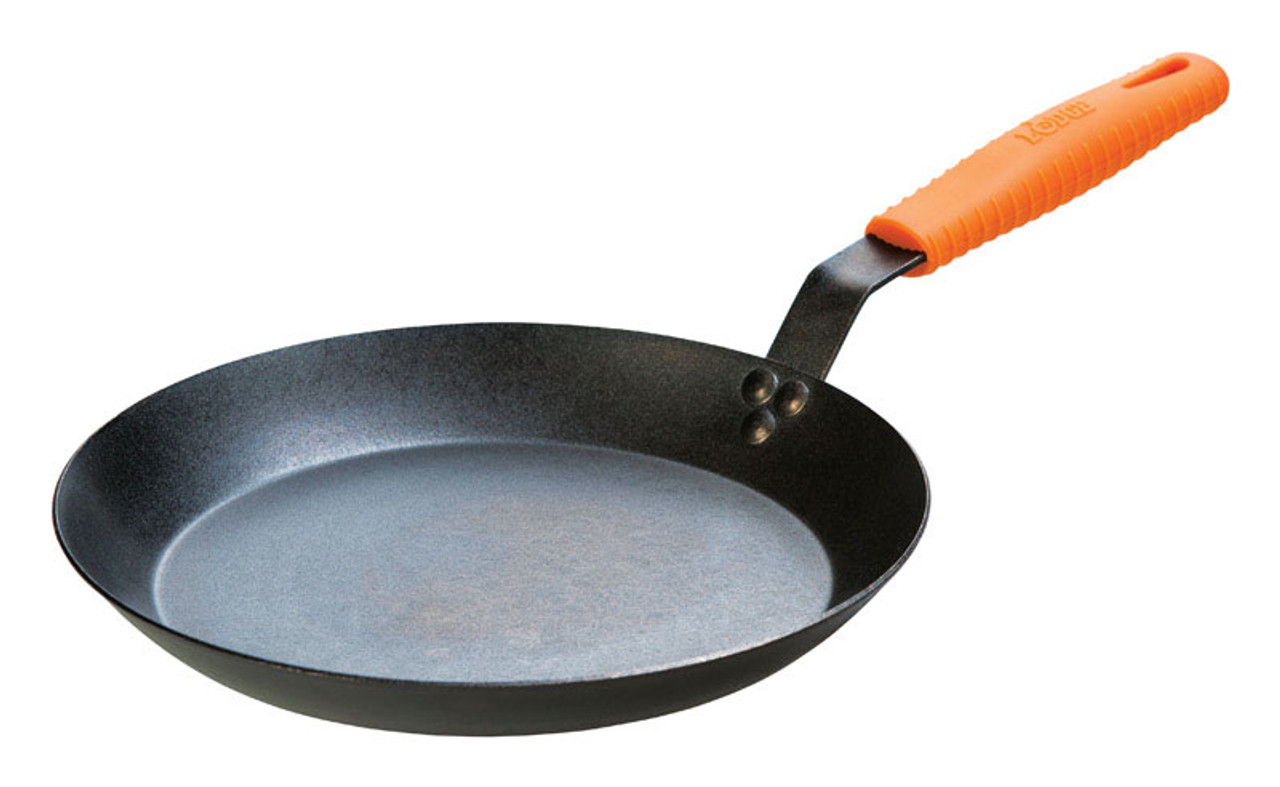 Lodge Wildlife Series-Mallard Cast Iron Skillet 8 in. Black