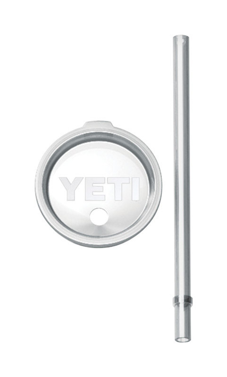 YETI Rambler Clear BPA Free 30oz Tumbler Lid and Straw