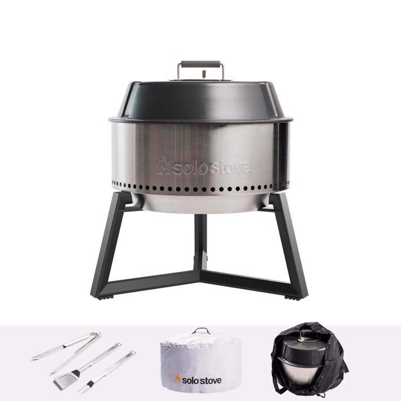 Solo Stove 22 in. Charcoal Grill Bundle 