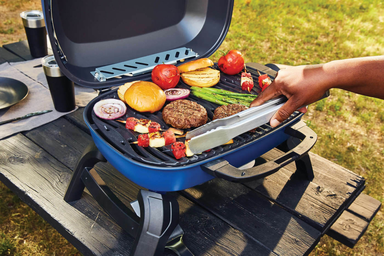 Napoleon TQ240-BL TravelQ 240 Portable Gas Grill - Compact & Powerful