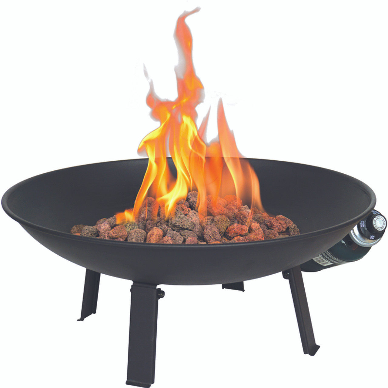 Bond Manufacturing CampFire 21 in. W Steel Campfire Propane Fire Pit -  Bar-B-Que.com