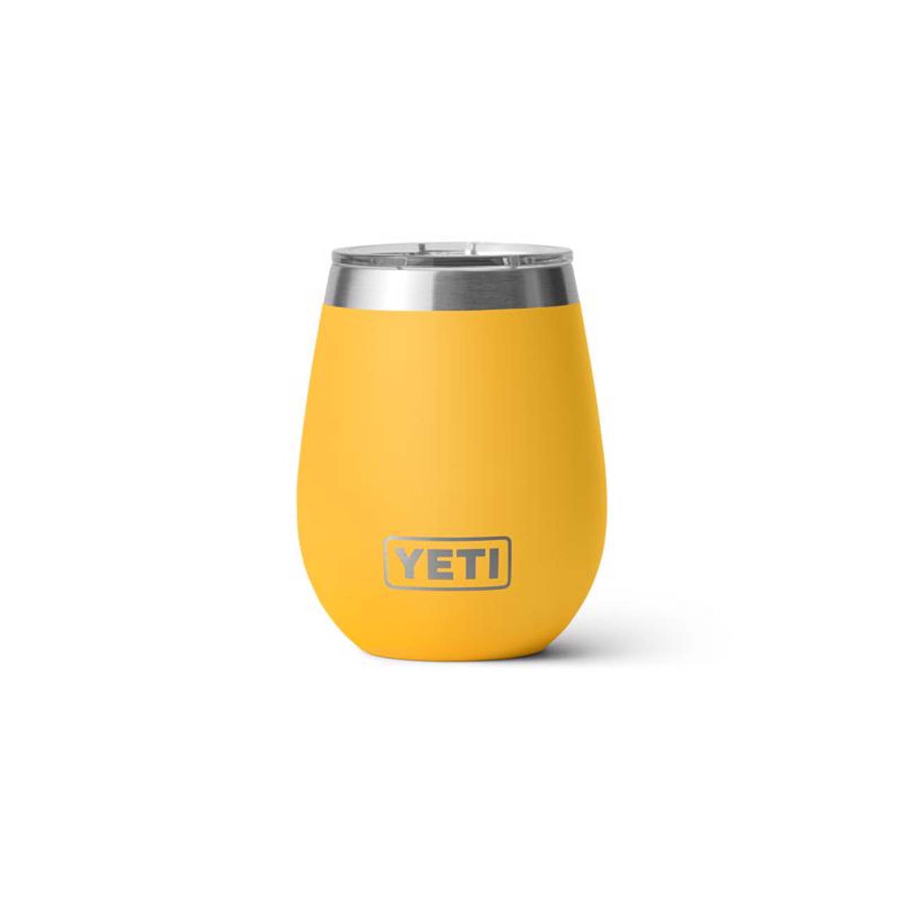 YETI Rambler 10 oz Alpine Yellow BPA Free Wine Tumbler with