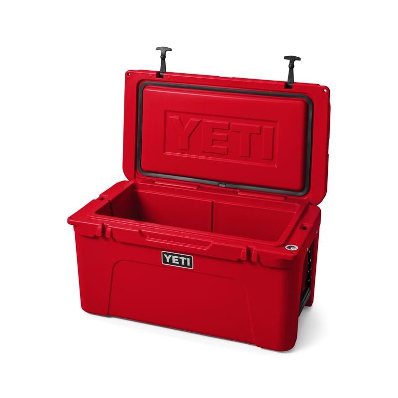 レッドヒート('85米) 65 qt. Red Portable Cooler with Wheels Portable Ice Chest Box for