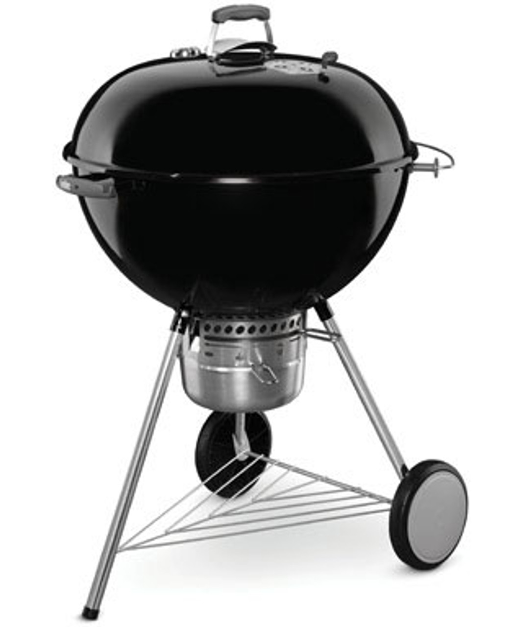 Weber Original Kettle 18-in W Black Kettle Charcoal Grill in the Charcoal  Grills department at