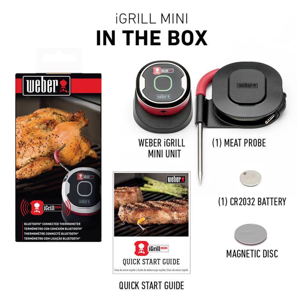 Weber iGrill 2 Digital Bluetooth Enabled Grill/Meat Thermometer