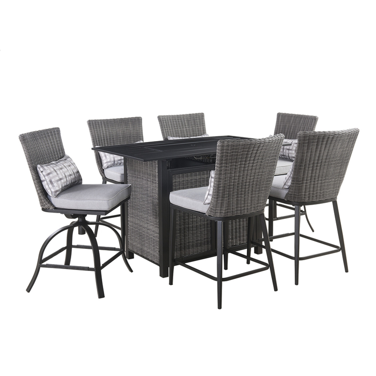 living accents 7 piece dining set