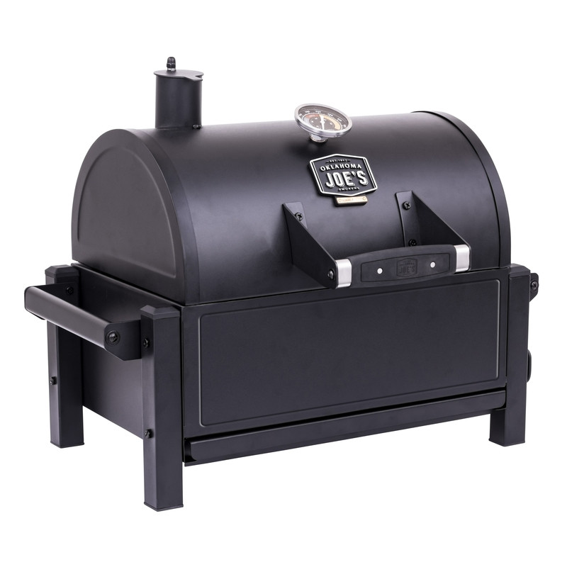 Oklahoma Joe's Rambler Charcoal Grill Black - Bar-B-Que.com