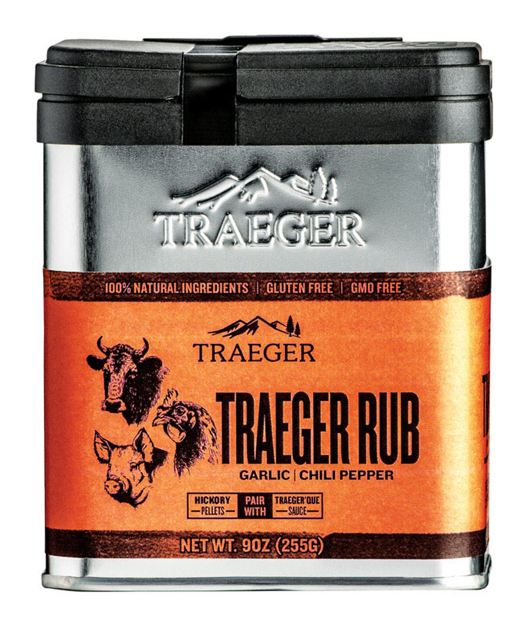 Traeger Garlic and Chili Pepper Seasoning Rub 9 oz