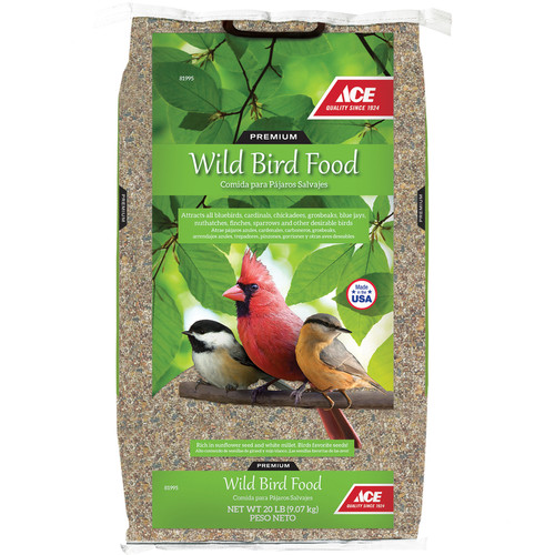 Premium Assorted Species Milo and Corn Wild Bird Food 20 lb