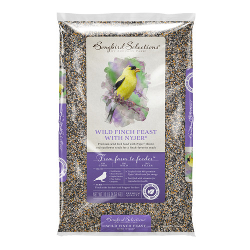 Audubon Park Songbird Selections Finches Nyjer Seed Wild Bird Food 10 lb