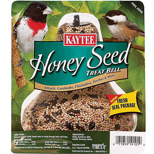 Kaytee Honey Seed Wild Bird Sunflower Seed Bell 1 lb
