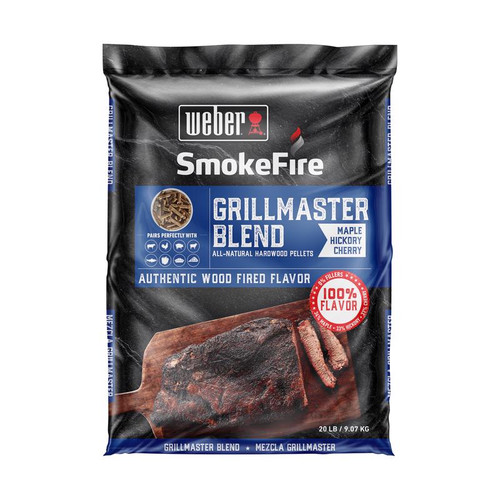 Weber SmokeFire Grill Master Blend All Natural Blend Hardwood Pellets