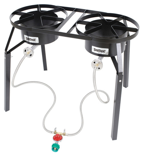 Bayou Classic DB250 Liquid Propane Double Burner