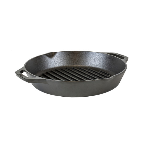 Lodge L10GPL Cast Iron Grill Pan 12 in.