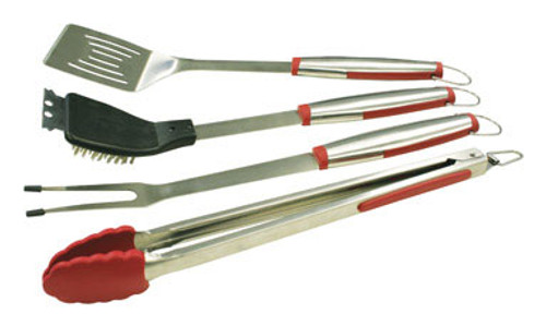 Grill Mark Stainless Steel Silver Grill Tool Set