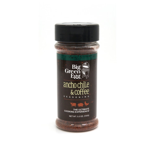 Big Green Egg 120557 Ancho Chili & Coffee Seasoning Rub 5.5 oz