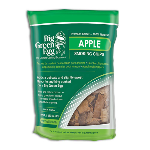 Big Green Egg 113962 All Natural Apple Wood Smoking Chips