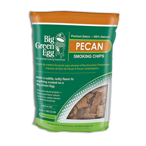 Big Green Egg 113993 All Natural Pecan Wood Smoking Chips