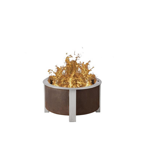 Breeo X Series 24 Corten Smokeless Fire Pit 24in. Corten Steel Wood Fire Pit Breeo X Series 24 Corten Smokeless Fire Pit 24in. Corten Steel Wood Fire Pit