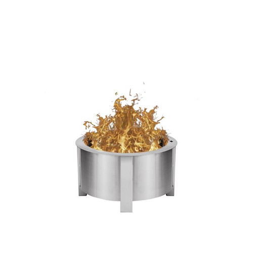Breeo X Series 24 Stainless Smokeless Fire Pit 24in. Wood Fire Pit Breeo X Series 24 Stainless Smokeless Fire Pit 24in. Wood Fire Pit