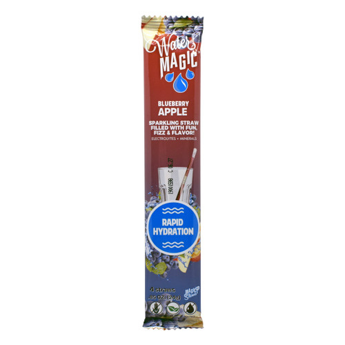Water Magic Blueberry Apple Water Straws