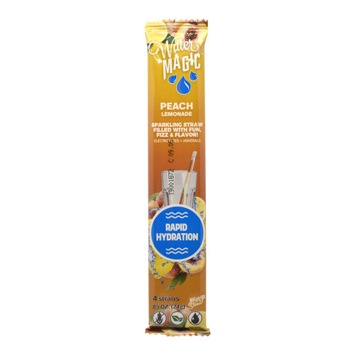 Water Magic Peach Lemonade Water Straws