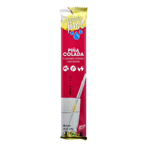 Water Magic Pina Colada Water Straws