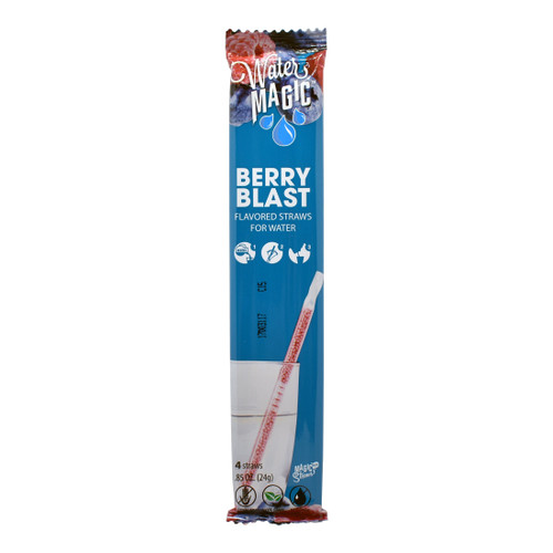 Water Magic Berry Blast Water Straws