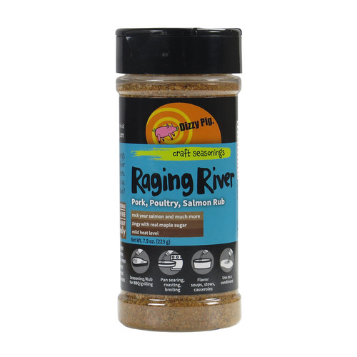 Dizzy Pig Raging River Pork/Poultry/Salmon BBQ Rub